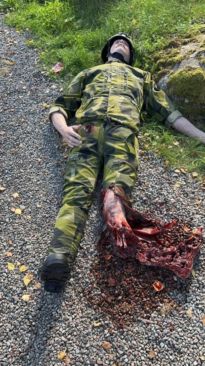 Fantom wysokiej wierności RESCUE MANNIKIN PRO MILITARY