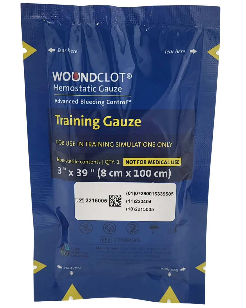 WoundClot™ Training Gauze